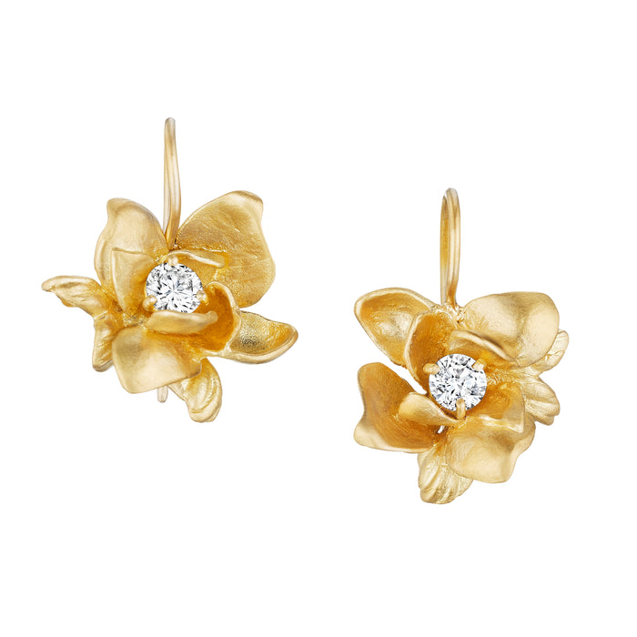 Magnolia Drop Earrings