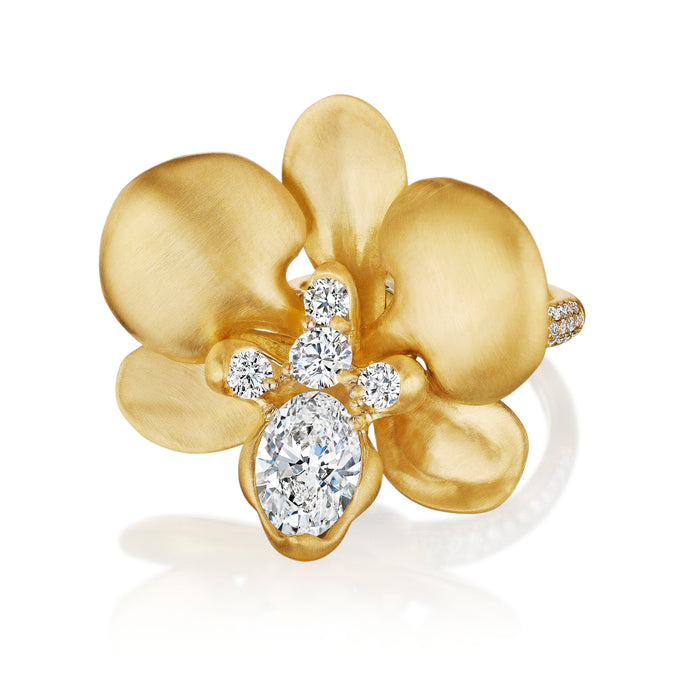 Convertible Orchid Necklace & Ring