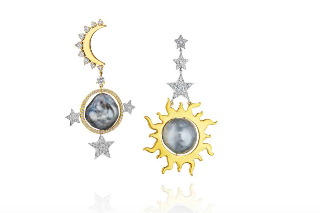 Sun and Moon Earrings